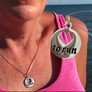 Love To Run Necklace