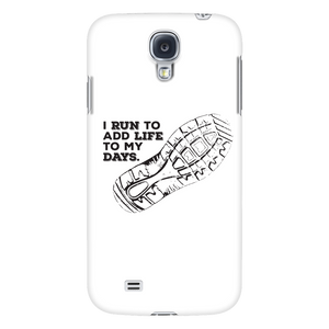 I Run To Add Life To My Days Phone Case (Cotton Summer)