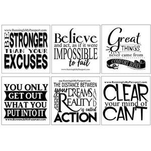 Motivation Stickers Combo Pack