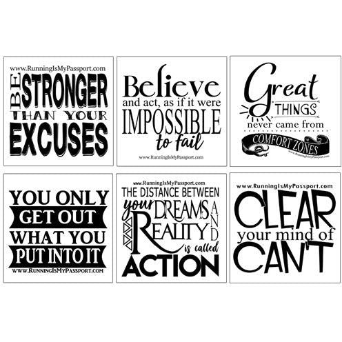 Motivation Stickers Combo Pack