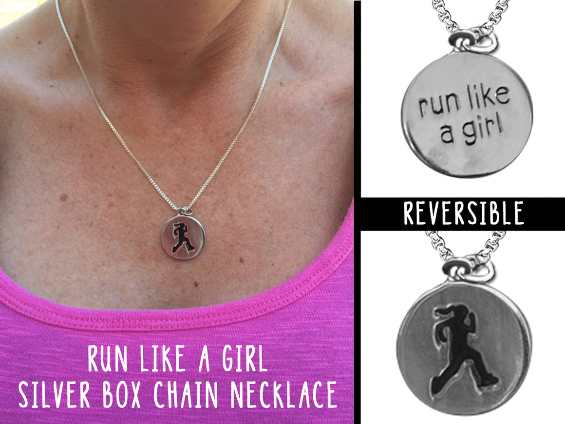 Run Like a Girl Necklace